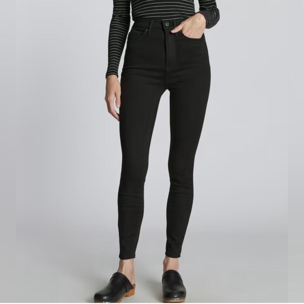 Everlane Black The Way High Skinny Jean Sz 29